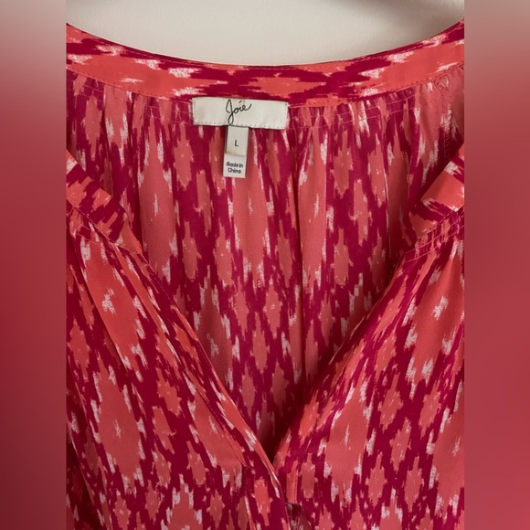 Joie Silk Top - size large - Picture 2 of 3